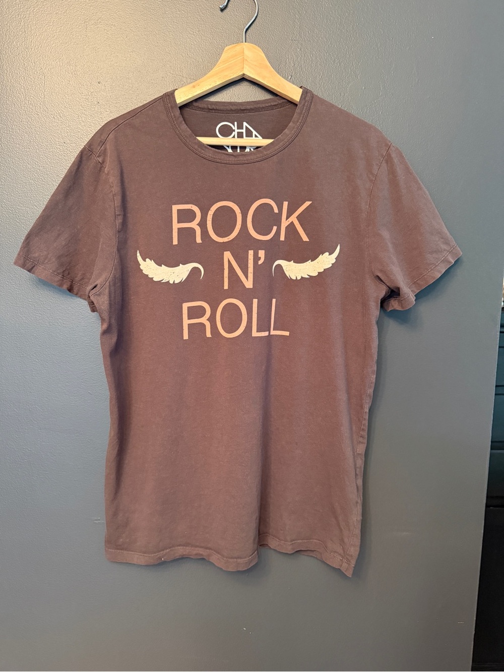 CHASER Rock N' Roll Graphic Tee - Brown